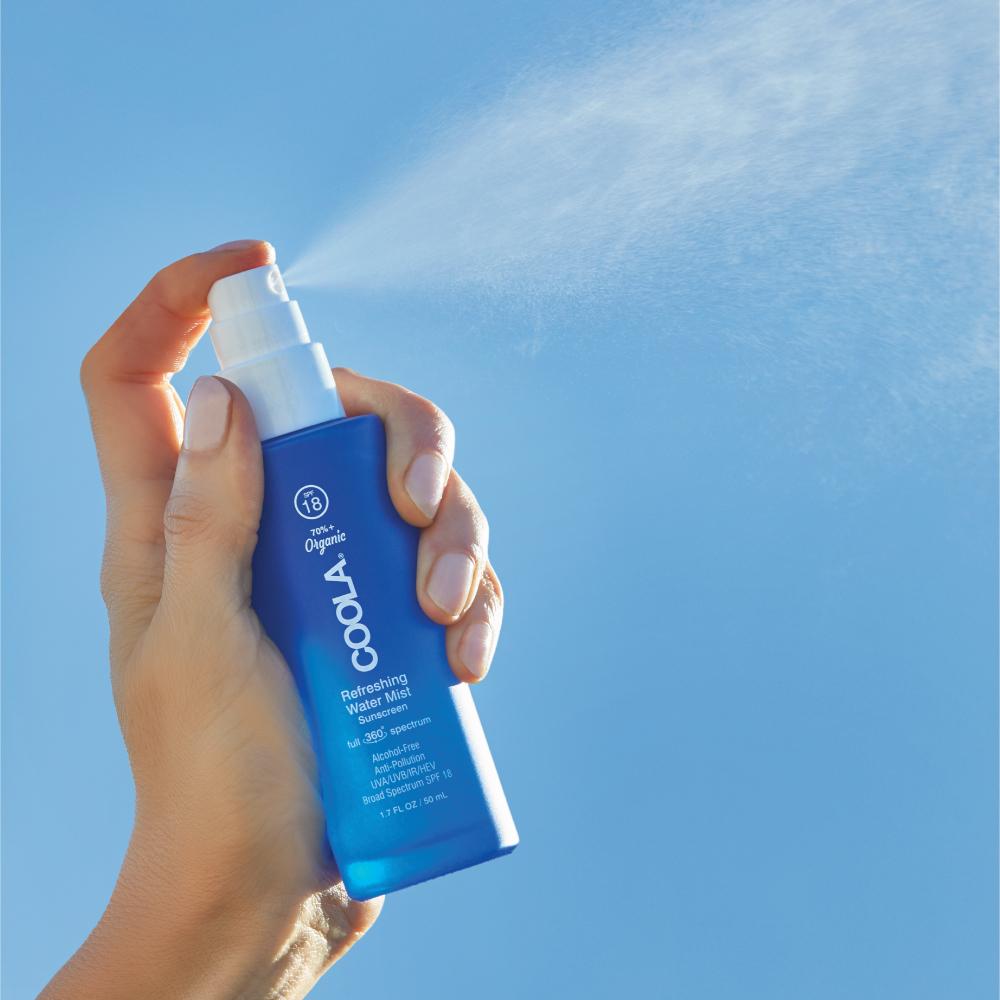 Refreshing Water Mist Face Sunscreen SPF 18