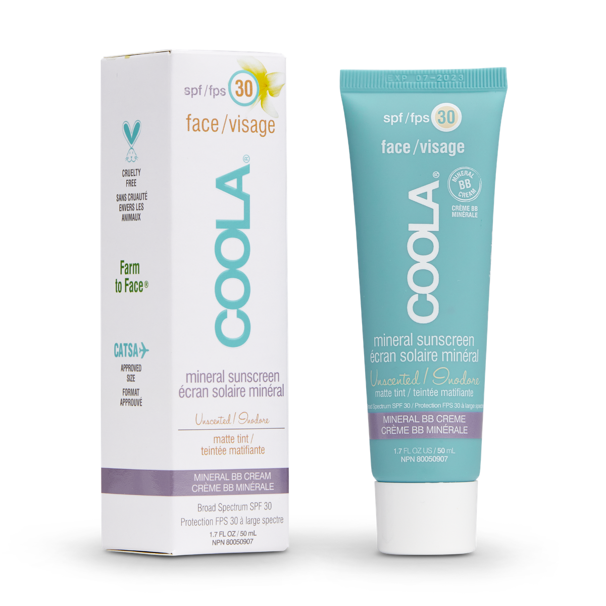 Coola Mineral Face SPF 30 Matte Tint