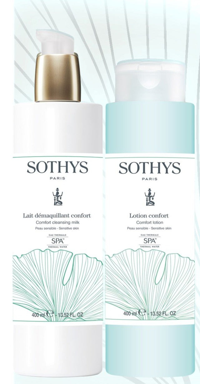 Duo Lait Démaquillant Et Lotion Confort